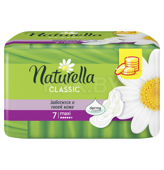 Прокладки Naturella Classic Макси Ромашка, 7шт (9224) 