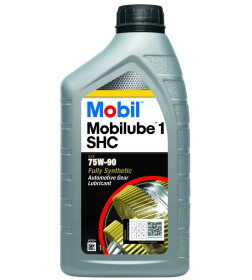 Трансмиссионное масло Mobilube 1 SHC 75W-90, 1л