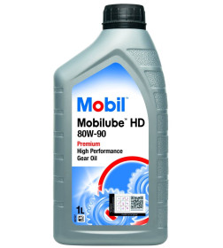 Трансмиссионное масло Mobilube HD 80W-90, 1л