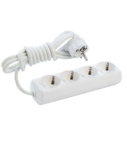 Удлинитель 4 розетки 3м c/з белый BR-1554-315 Borsan