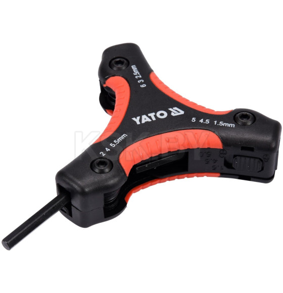 Набор ключей Hex и Torx 26шт, YATO (YT-05644) 