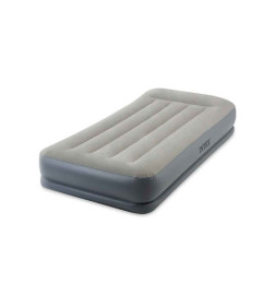 Матрас надувной Intex PILLOW REST MID-RISE AIRBED 99х191х30 (Twin) со встроеным насосом, 64116