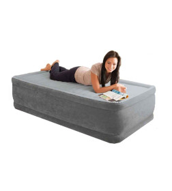 Надувной матрас Intex COMFORT PLUSH AIRBED 99х191х46 (Twin), со встроенным насосом, 64412