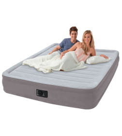 Матрас надувной Intex COMFORT PLUSH AIRBED 152х203х33см (Queen) со встроенным насосом, 67770