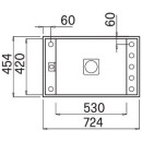 Мойка кухонная из гранита Elleci, Value 130, Undermount K86 Black (LKV13096) (LKV13096) 