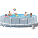 Бассейн каркасный Intex Prism Frame 457х122см (фильтр-насос 3785 л.ч, лестница, тент, подложка) (26726NP) 