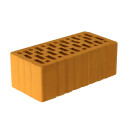 Кирпич керамический рядовой пустотелый утолщенный 250х120х88мм М 150 F75 рифленый (РК3) 