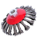 Щетка коническая, жесткая 115мм, M14 РОШМА