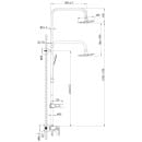 Душевая система смеситель для ванны "Тропик", LM7002C (LM7002C) 