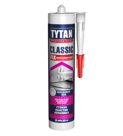 Клей монтажный Tytan Professional Classic Fix прозрачный 310мл,