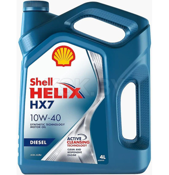 Масло моторное Shell Helix HX7 Diesel 10W-40 4л. 