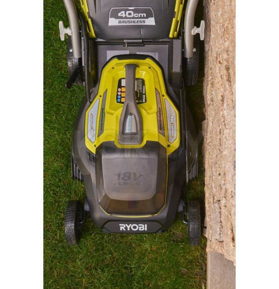 Газонокосилка аккумуляторная RYOBI RY18LMX40A-0 (без батареи) ONE + (5133004584) 