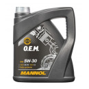 Моторное масло Mannol OEM 5W-30,  4л. (MN7703-4) 