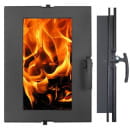 Дверка топочная ДТГ-5АС Сельга герметич.со стекл. 300х390х88мм (ВхШхГ) (ПОДДОН №-3) 