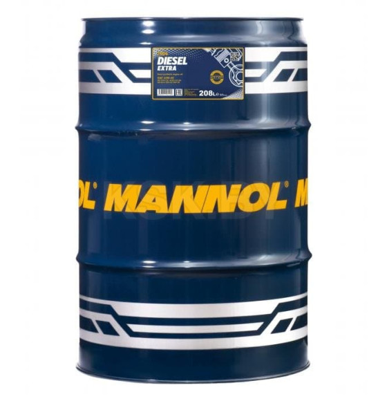 Моторное масло Mannol Diesel Extra 10W-40 CH-4/SN, 208л. (MN7504-DR) 