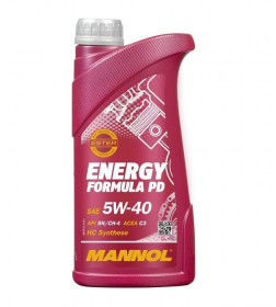 Моторное масло Mannol Energy Formula PD 5W-40 SN/CF, 1л.