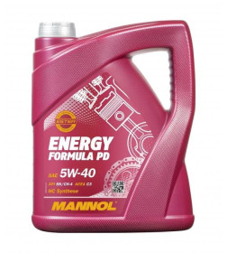 Моторное масло Mannol Energy Formula PD 5W-40 SN/CF, 5л.