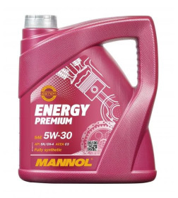 Моторное масло Mannol Energy Premium 5W-30 API SN/CH-4 4л.