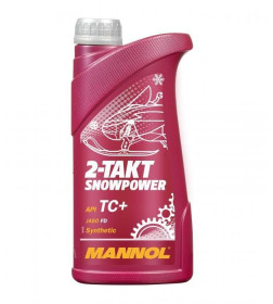 Моторное масло Mannol 2-Takt Snowpower TC+, 1л