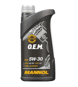 Моторное масло Mannol OEM 5W-30, 1л.