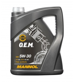 Моторное масло Mannol OEM 5W-30 SN/CF, 5л.