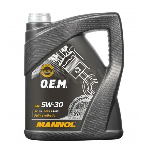 Моторное масло Mannol OEM 5W-30 SN/CF, 5л. (MN7707-5) 