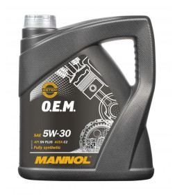 Моторное масло Mannol OEM 5W-30 SM/CF,  4л.