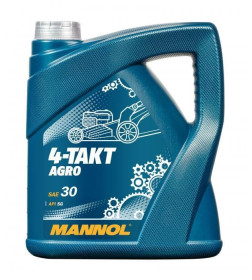 Моторное масло Mannol 4-Takt Agro SAE 30, 4л.