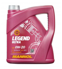 Моторное масло Mannol Legend Ultra 0W-20 SN Plus RC, 4л