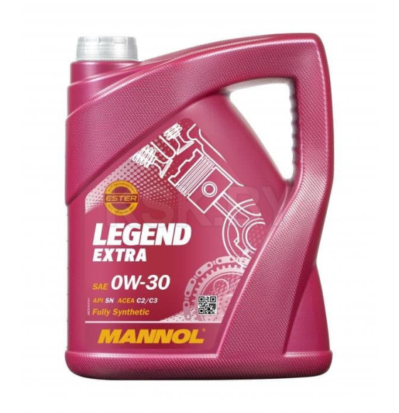 Моторное масло Mannol Legend Extra 0W-30 SN C2/C3, 5л. (MN7919-5) 