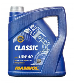 Моторное масло Mannol Classic 10W-40 SN/CH-4 4л.