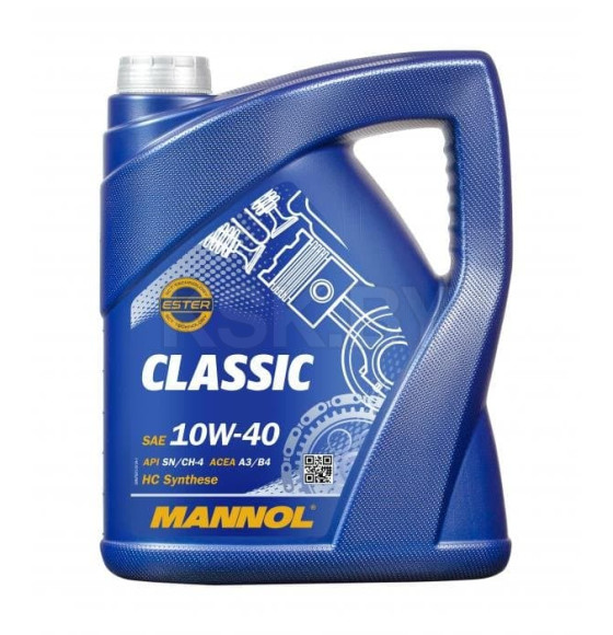 Моторное масло Mannol Classic 10W-40 SN/CH-4 5л. (MN7501-5) 