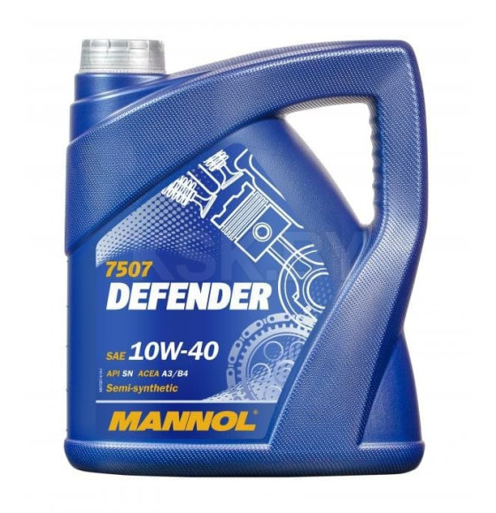 Моторное масло Mannol Defender 10W-40 SL, 4л. (MN7507-4) 