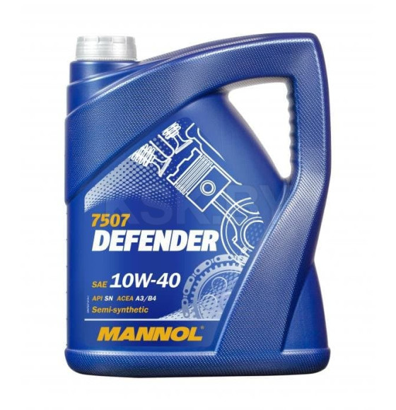 Моторное масло Mannol Defender 10W-40 SL, 5л. (MN7507-5) 