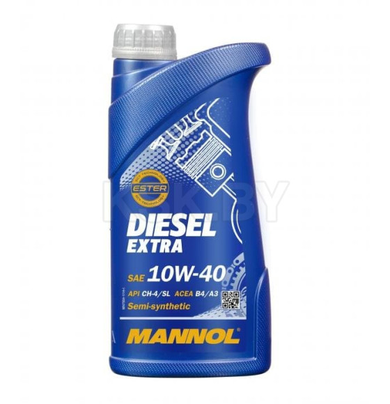 Моторное масло Mannol Diesel Extra 10W-40 CH-4/SL, 1л. (MN7504-1) 