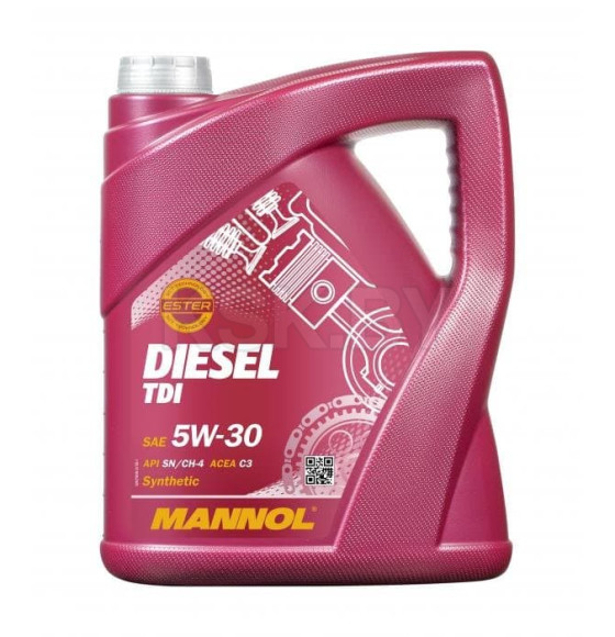 Моторное масло Mannol Diesel TDI 5W-30 SM/CF, 5л. (MN7909-5) 