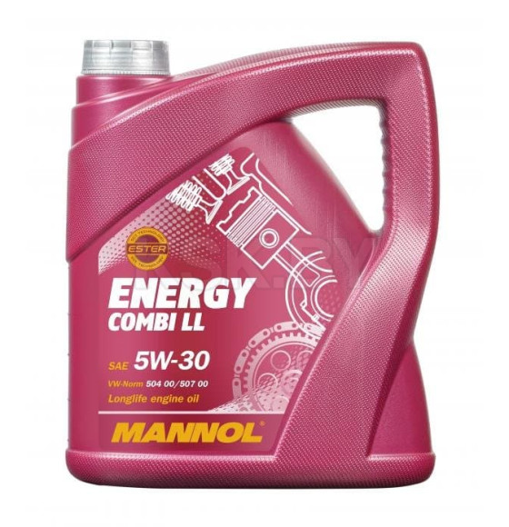 Моторное масло Mannol Energy Combi LL 5W-30 SN/CF, 4л. (MN7907-4) 