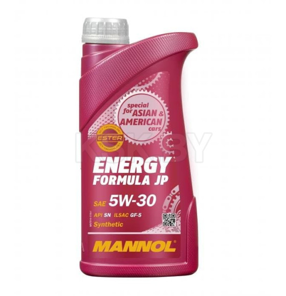 Моторное масло Mannol Energy Formula JP 5W-30 API SN, 1л. (MN7914-1) 