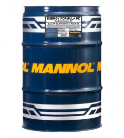 Моторное масло Mannol Energy Formula PD 5W-40 SN/CF, 60л. SP