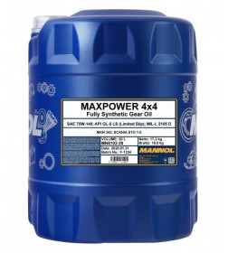 Трансмиссионное масло Mannol Maxpower 4x4 GL-5 75W-140, 20л.