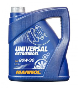 Трансмиссионное масло Mannol Universal 80W-90 GL-4, 4л.