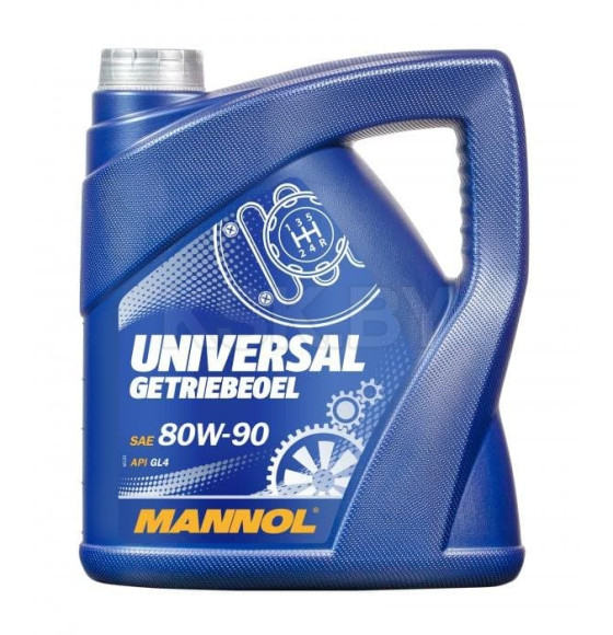 Трансмиссионное масло Mannol Universal 80W-90 GL-4, 4л. (MN8107-4) 