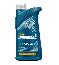 Моторное масло Mannol Universal 15W-40 SG/CD, 1л.