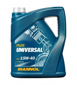 Моторное масло Mannol Universal 15W-40 SG/CD, 5л.