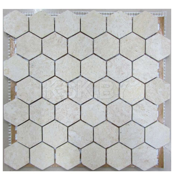 Мозаика Pietrine Beige Hexagon арт. 30128 (30128) 