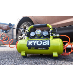 Компрессор аккумуляторный RYOBI 18V R18AC-0 ONE+