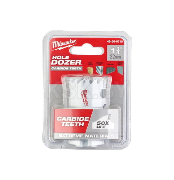 Коронка биметаллическая 32мм Milwaukee HOLE DOZER CARBIDE (49560710) 