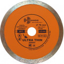 Диск алмазный Trio-diamond 76 Сплошной Ультратонкий для Мини УШМ 76*8*10 Толщина реж. кромки 1.2 mm (UTE500) 