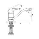 Смеситель для умывальника Gross Aqua Basic, 3210257C-G0109 (3210257C-G0109) 