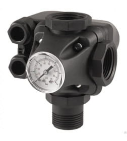 Реле давление в комлекте с пятивыводным переходником и манометром XPD-2-3W BP